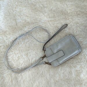 Light Grey Crossbody Wallet